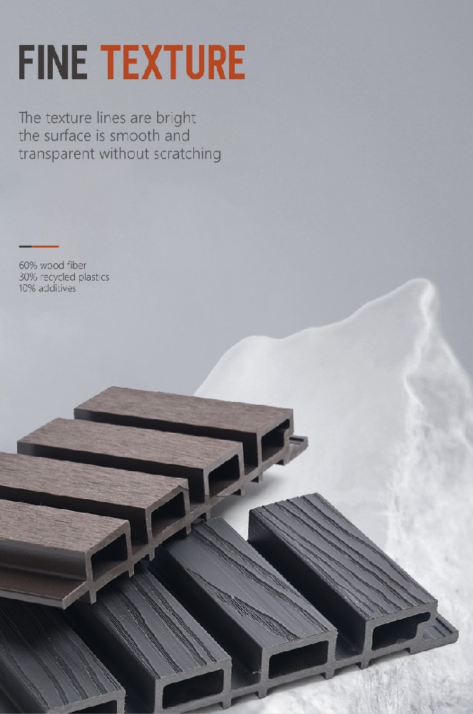 Outdoor wpc cladding