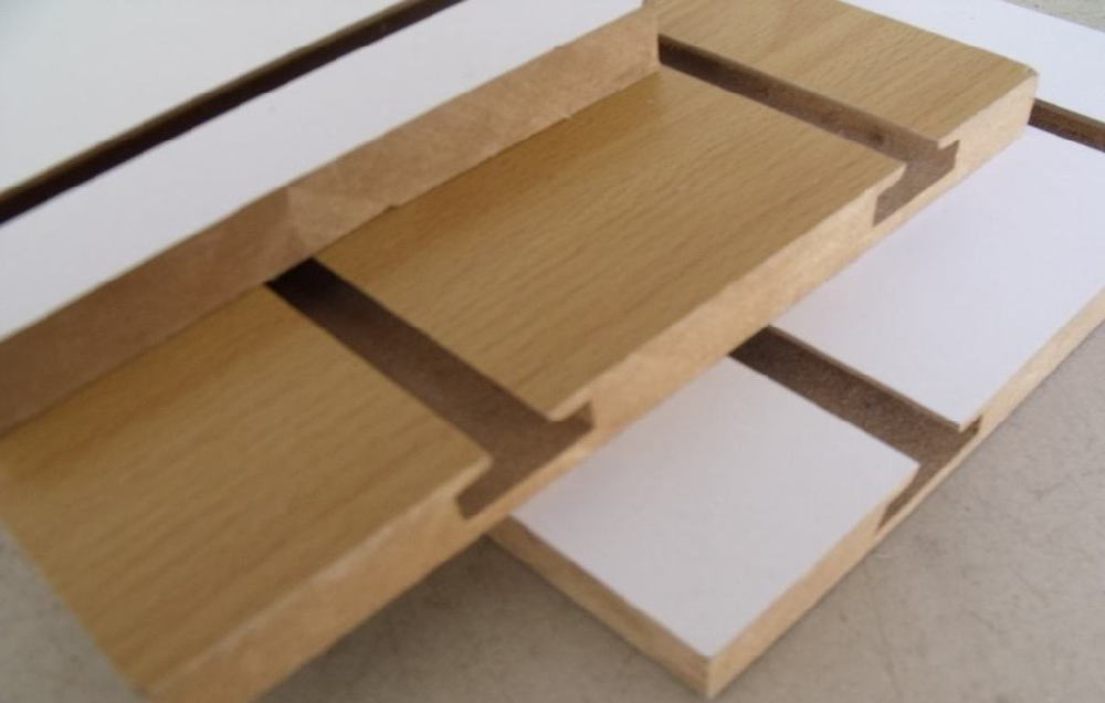 Grooved MDF